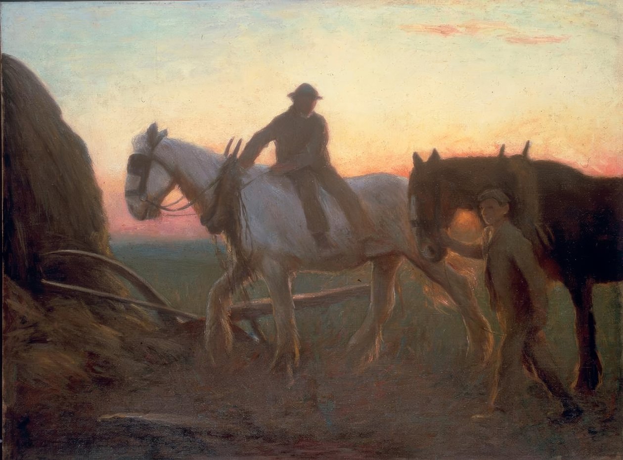 Hazafelé alkotó: George Clausen