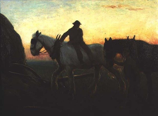 Hazafelé alkotó: George Clausen