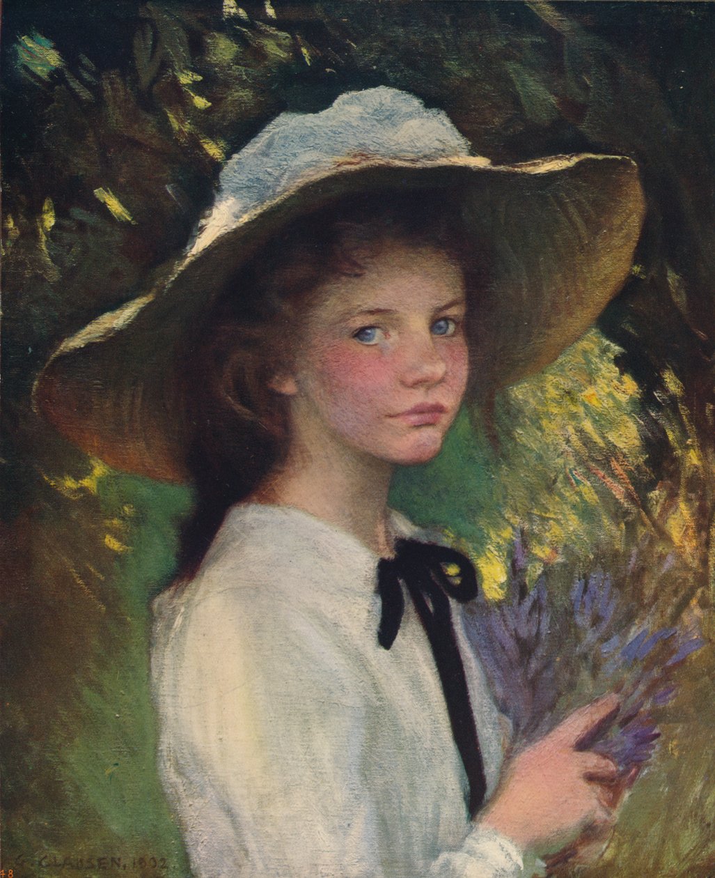 Kitty, 1915 alkotó: George Clausen