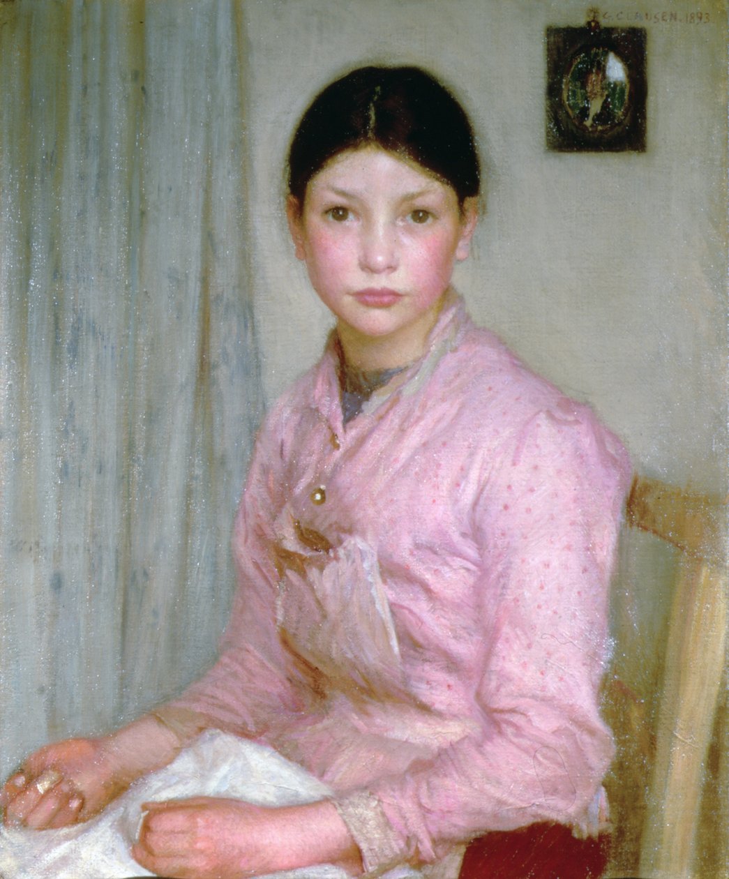 Kis Kitty alkotó: George Clausen