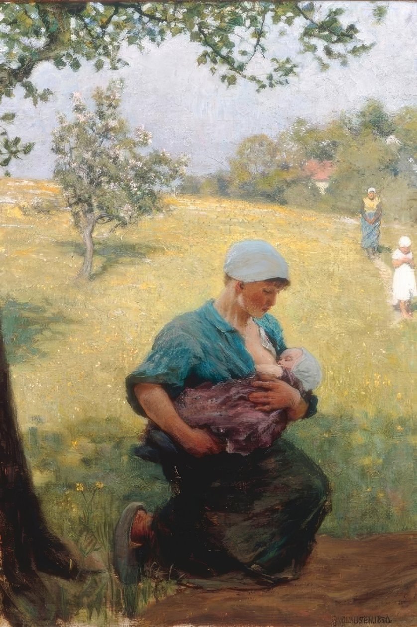 tavaszi idő alkotó: George Clausen