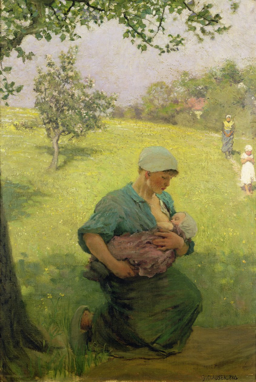tavasz alkotó: George Clausen