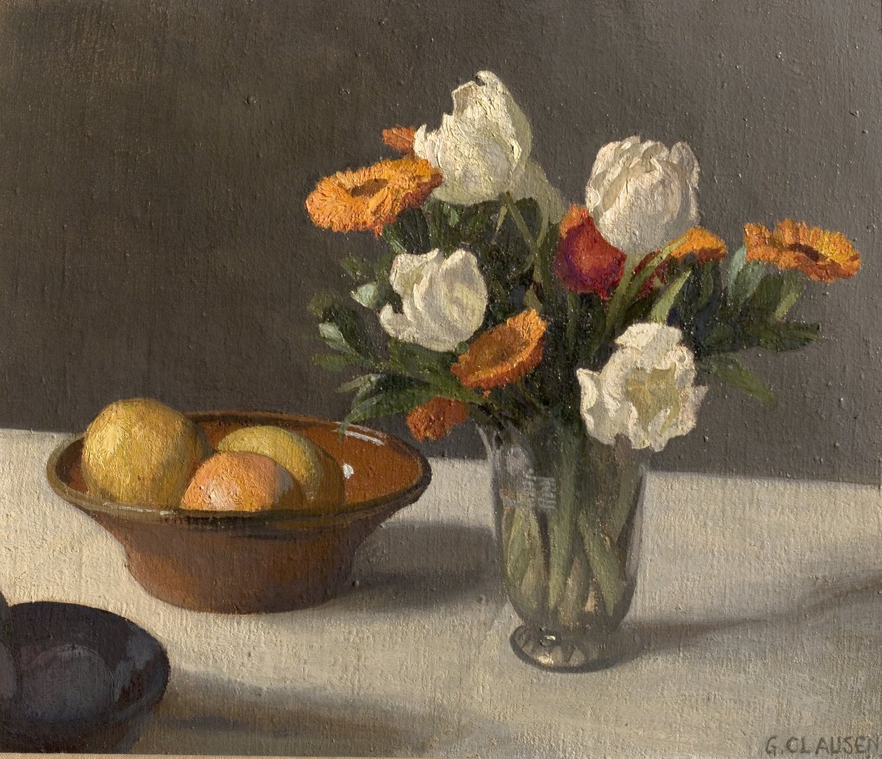 Csendélet alkotó: George Clausen