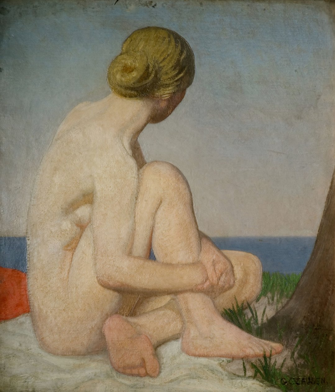 A figyelő, 1927-18. alkotó: George Clausen