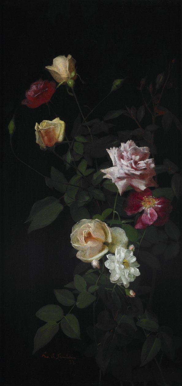 Csendélet alkotó: George Cochran Lambdin