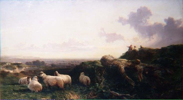 Este a South Downsban alkotó: George Cole