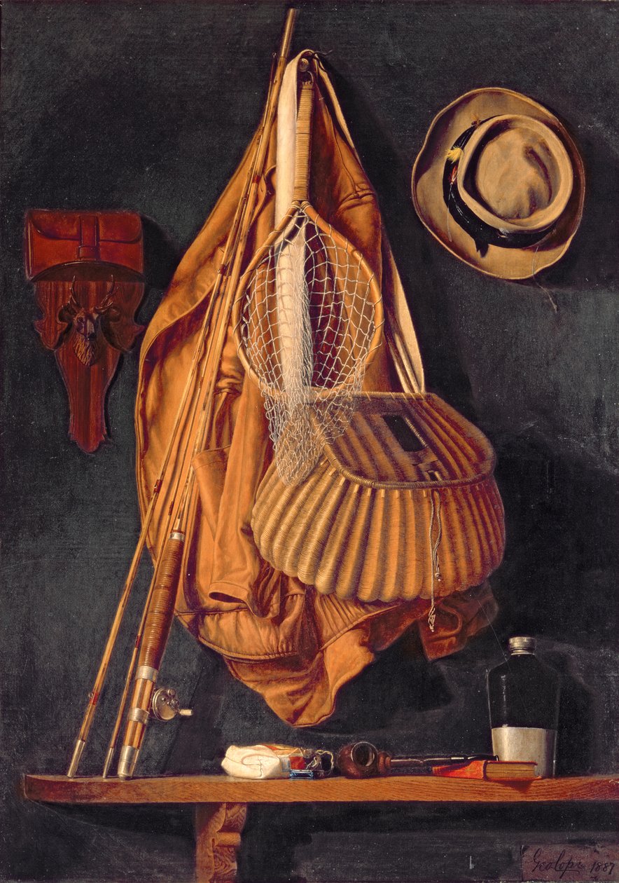 Halászfelszerelés alkotó: George Cope