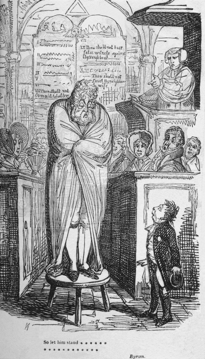 Szóval hadd álljon..., c1820. alkotó: George Cruikshank