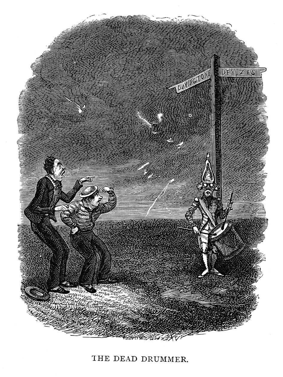 A halott dobos, 1840 alkotó: George Cruikshank