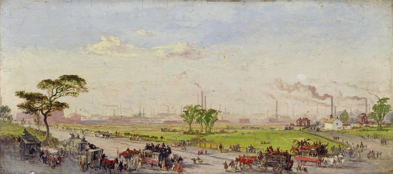 Manchester a Belle Vue-től alkotó: George Danson