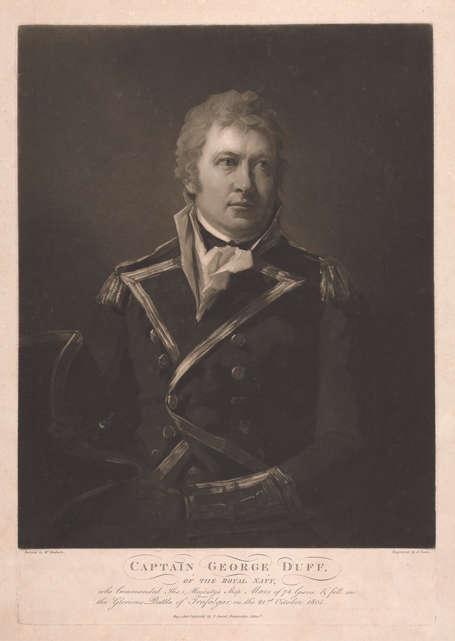 George Duff kapitány alkotó: George Dawe