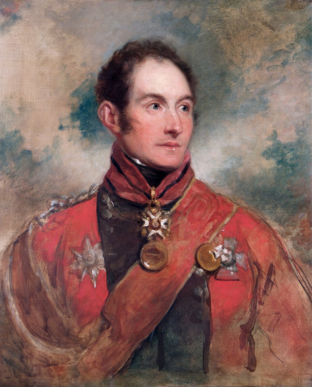 Sir Edward Barnes altábornagy G.C.B. alkotó: George Dawe