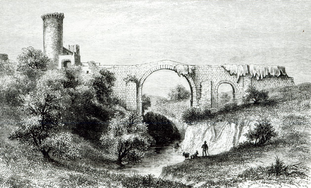 Ponte della Badia, Vulci alkotó: George Dennis