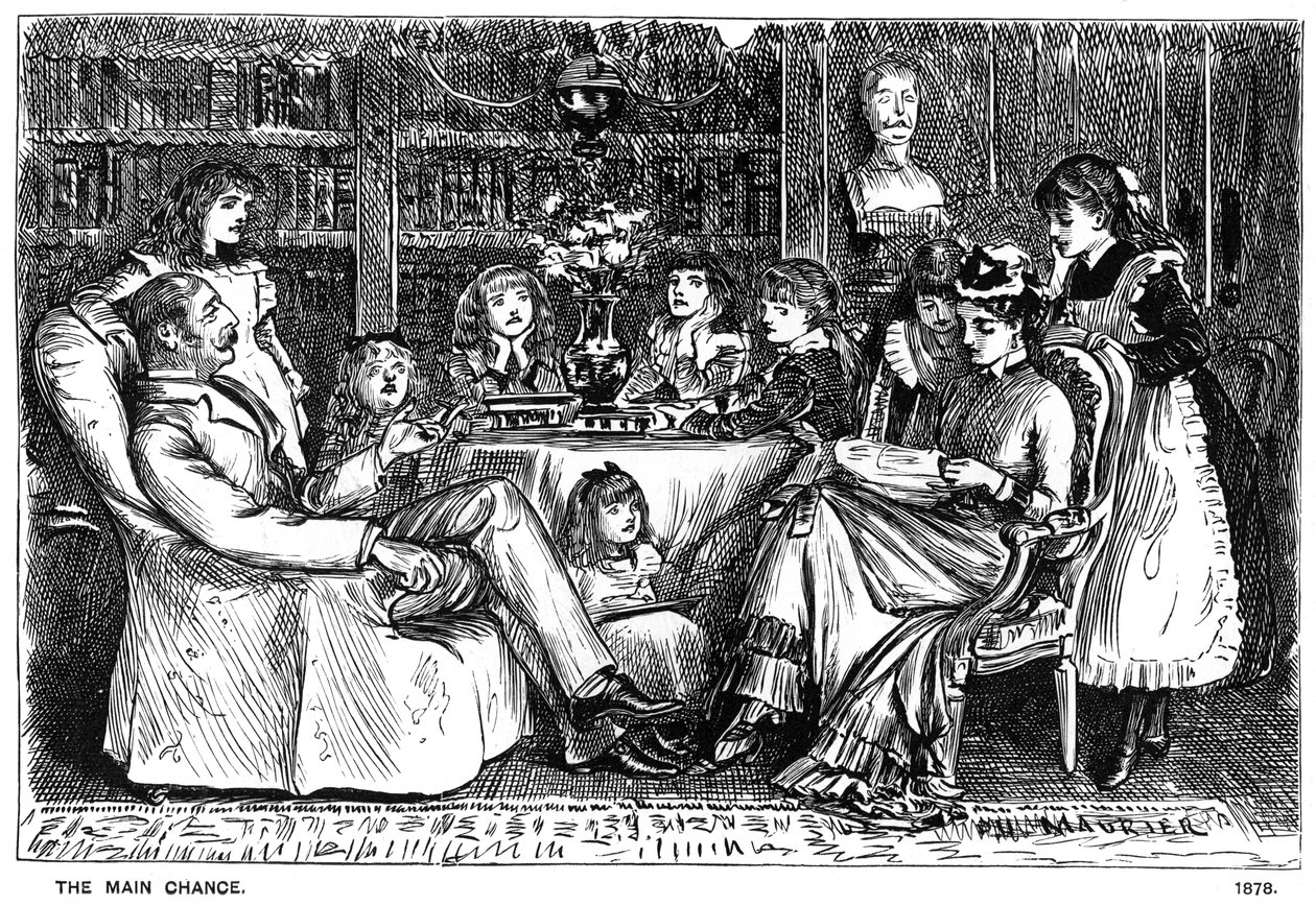 A fő esély, 1878-1891 alkotó: George du Maurier