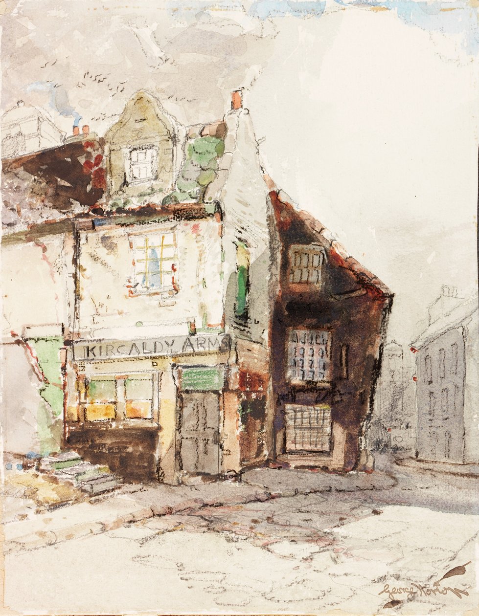 Kirkcaldy Arms (szén) alkotó: George Edward Horton