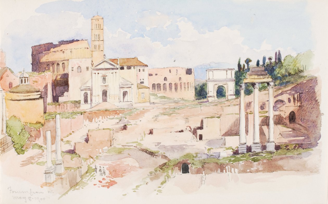 Fórum W.-ből, 1900. alkotó: George Elbert Burr