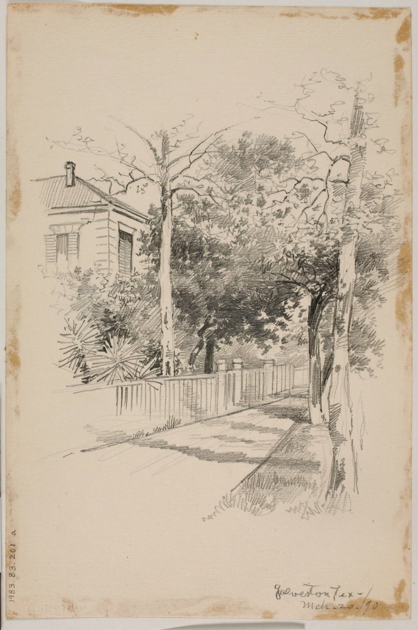 Galveston, Texas alkotó: George Elbert Burr