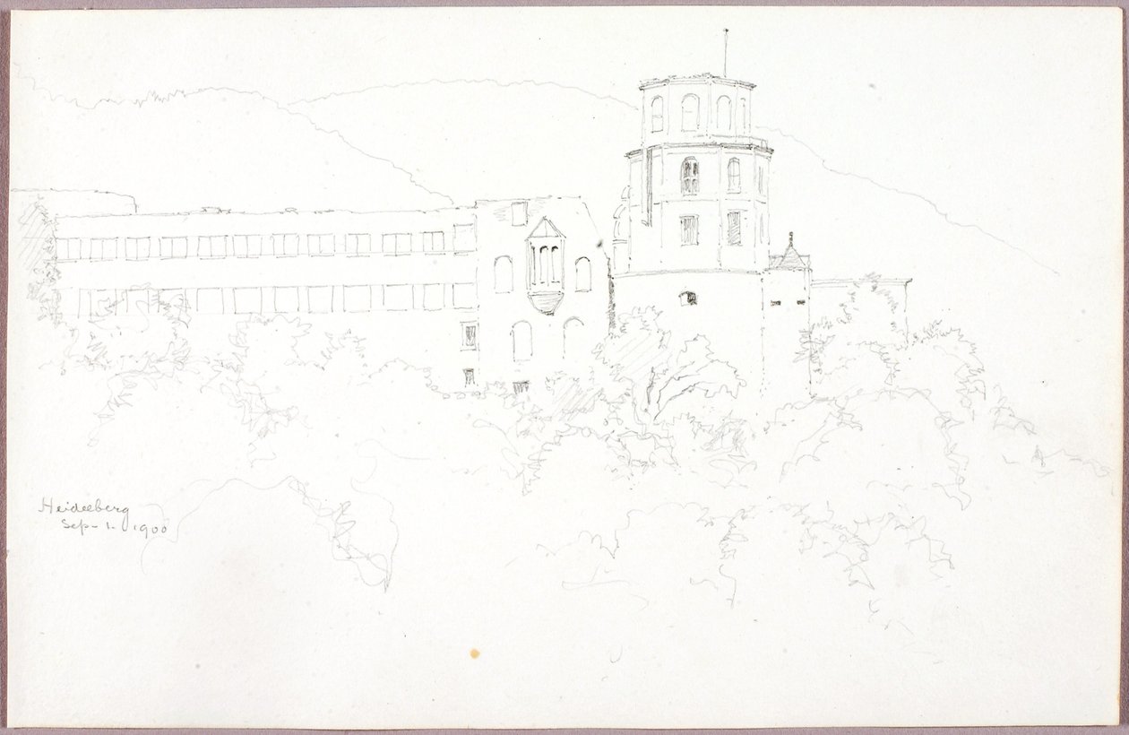 Heidelberg alkotó: George Elbert Burr