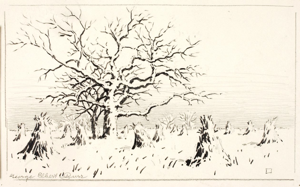 A metszés motívuma alkotó: George Elbert Burr
