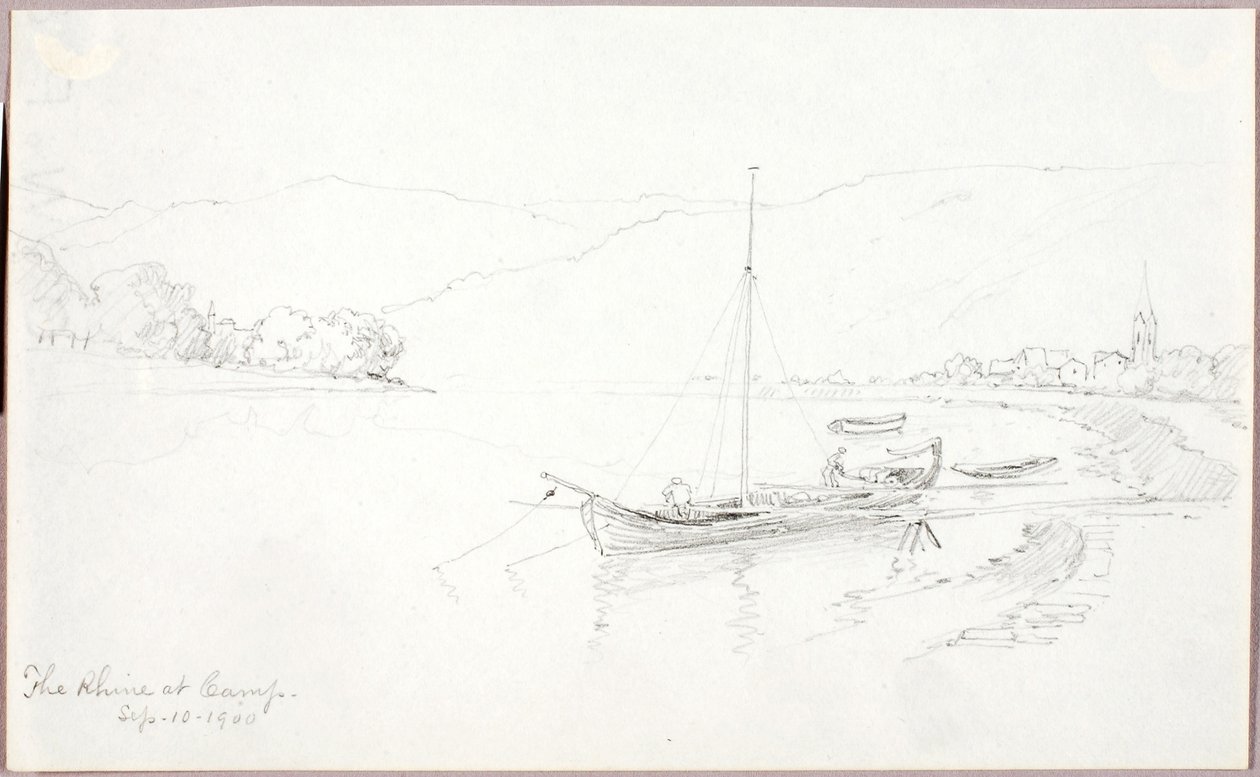 A Rajna a táborban alkotó: George Elbert Burr