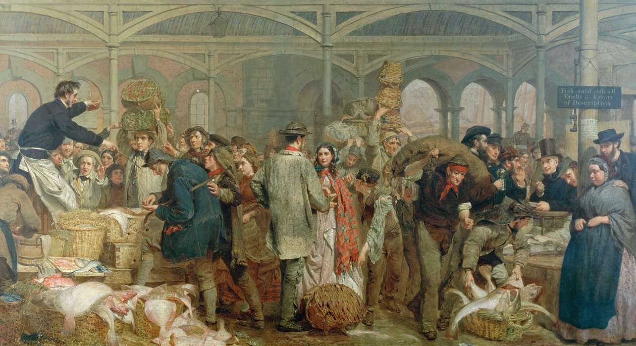 Billingsgate halpiac alkotó: George Elgar Hicks