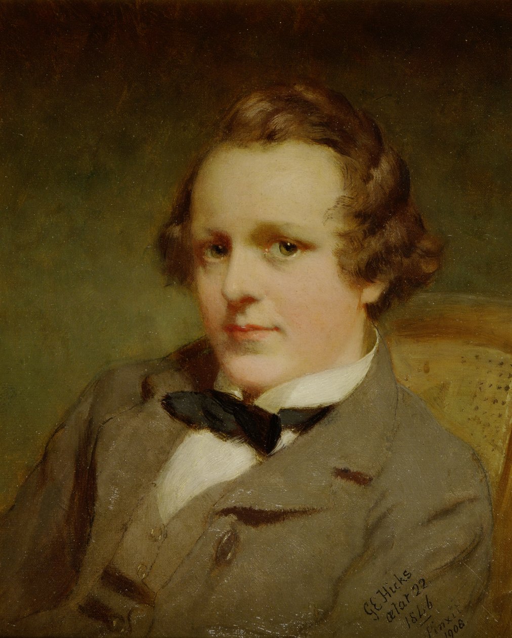 Önarckép, 1846 alkotó: George Elgar Hicks