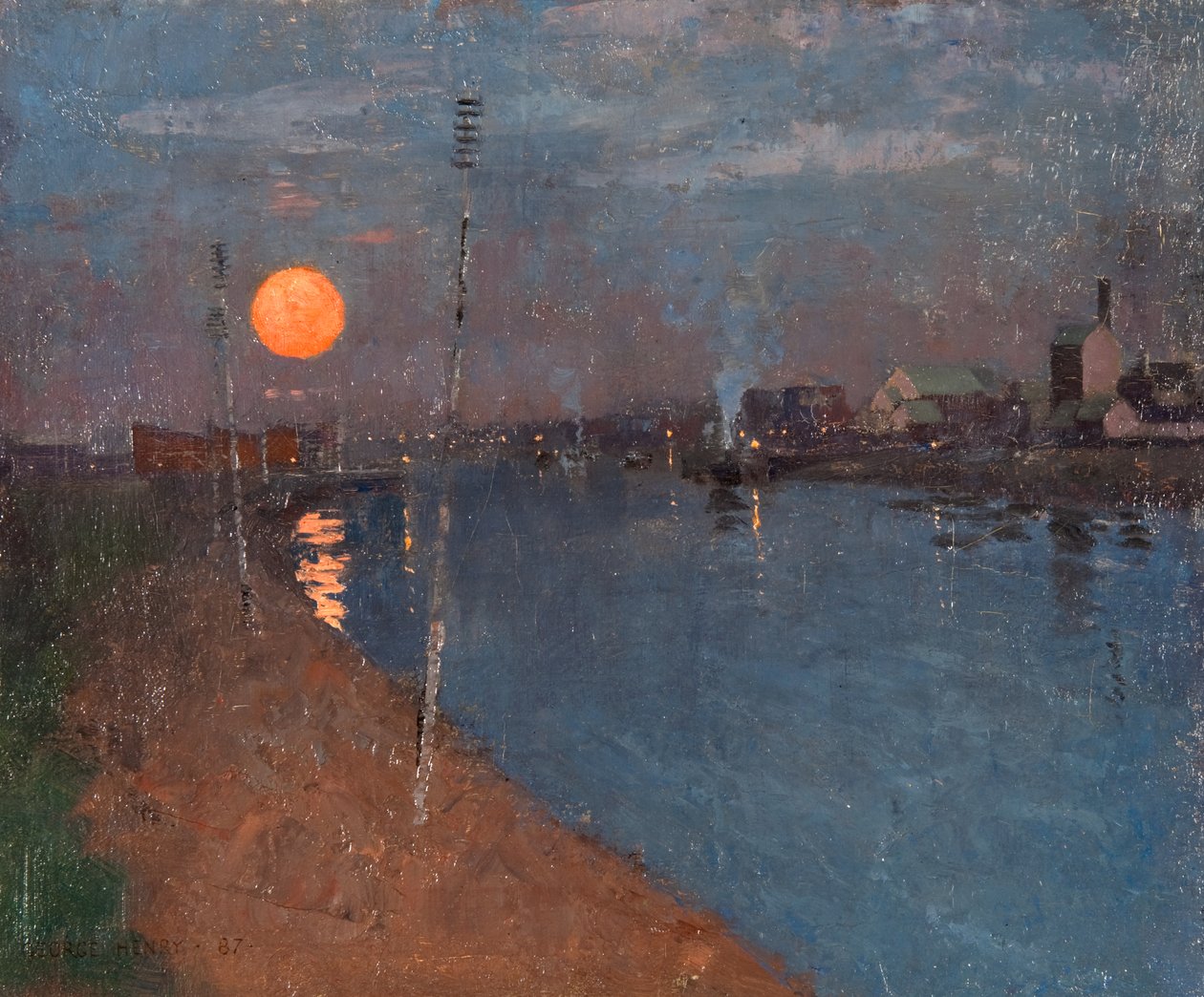 Sundown alkotó: George F. Henry
