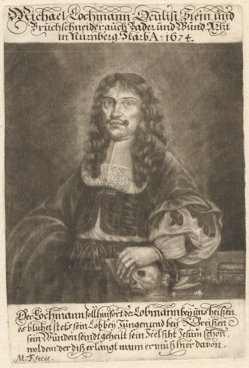 Michael Lochmann (1630-1674) alkotó: George Fennitzer