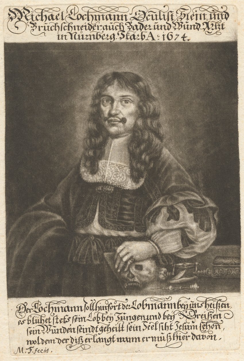 Michael Lochmann (1630-1674) alkotó: George Fennitzer