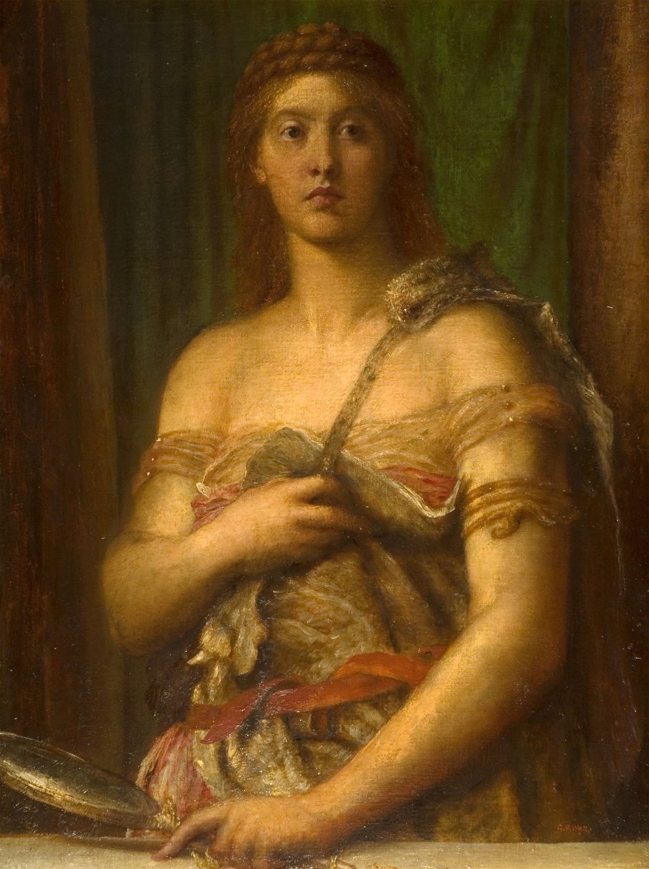 Egy római hölgy, 1892. alkotó: George Frederick Watts