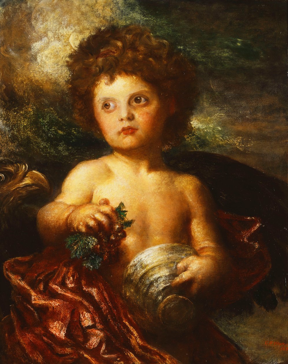 Ganymedes, 1888 alkotó: George Frederick Watts