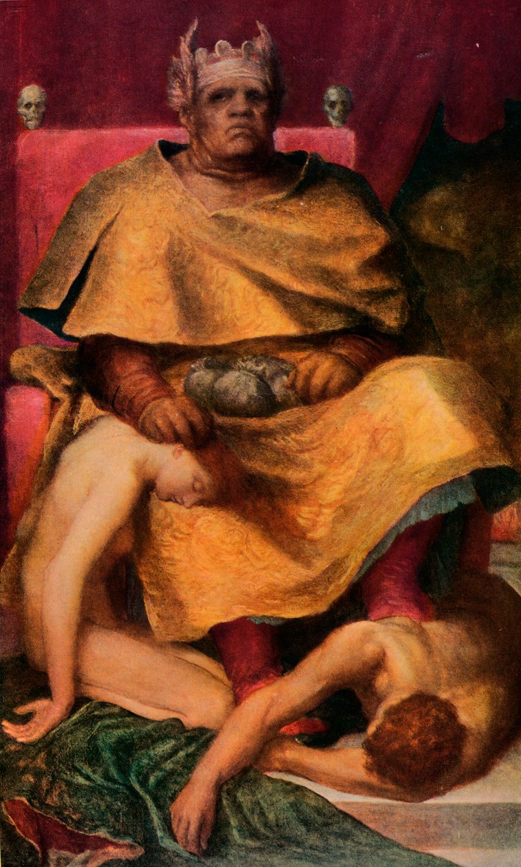 Mammon, 1884, 1912 alkotó: George Frederick Watts
