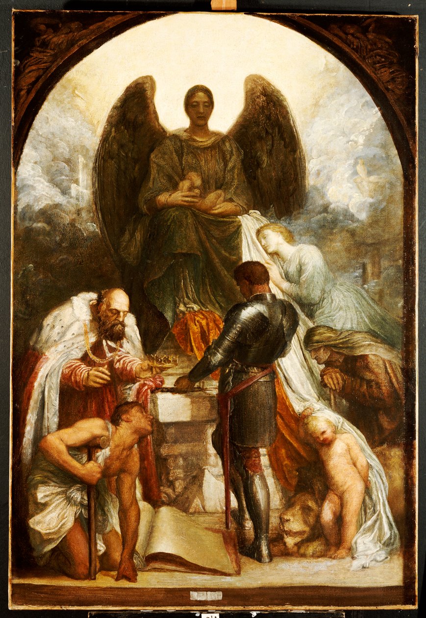 A Halál Angyala alkotó: George Frederick Watts
