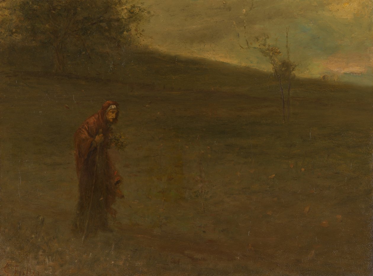 Az egyszerűek gyűjtője c. 1880. alkotó: George Fuller