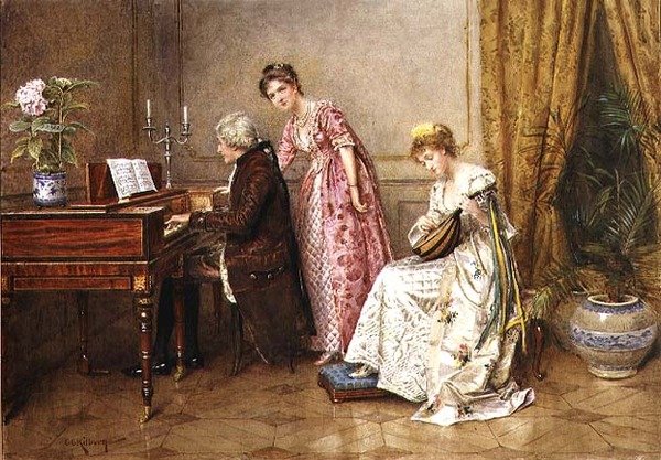A trió alkotó: George Goodwin Kilburne