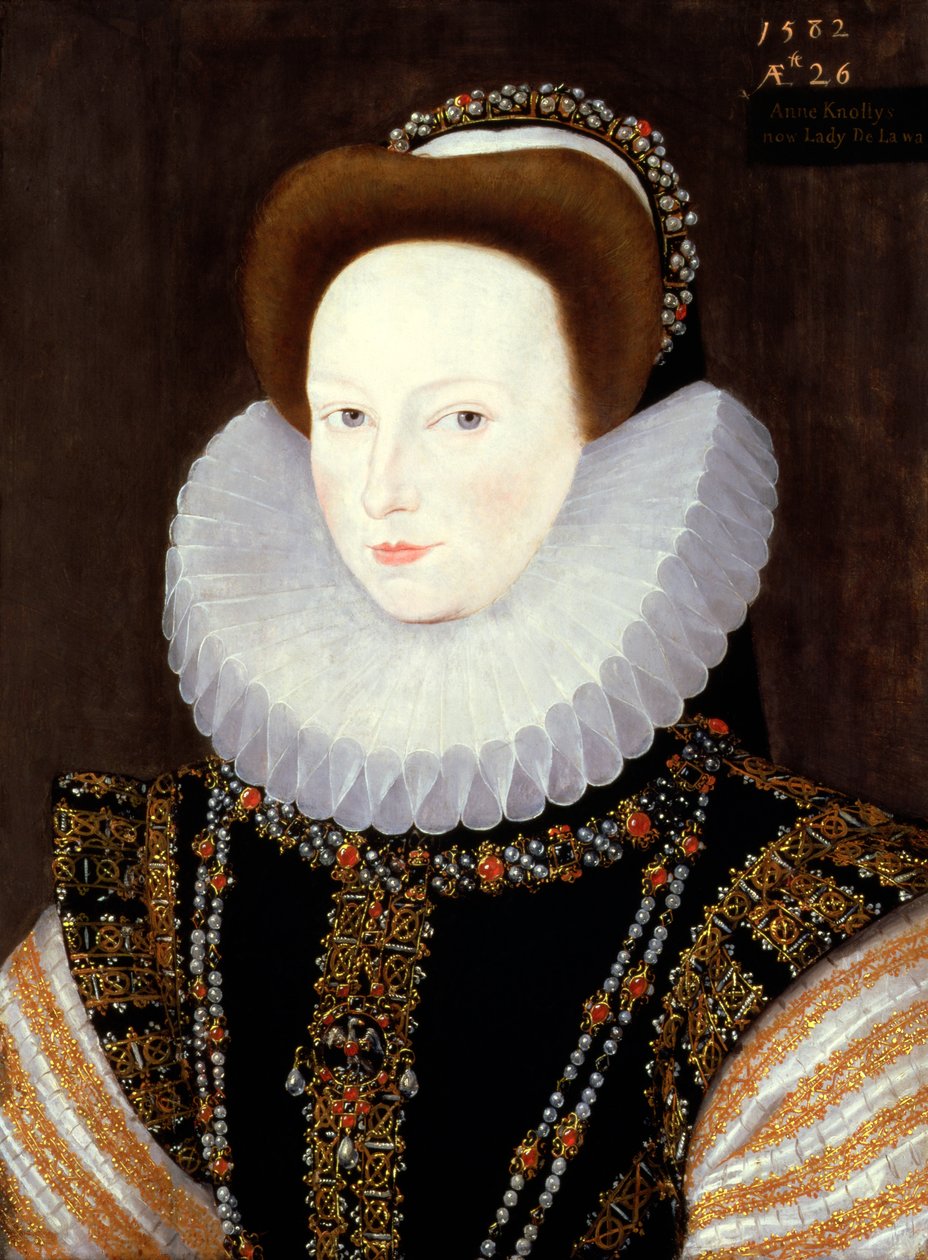 Anne Knollys, 1582 alkotó: George Gower