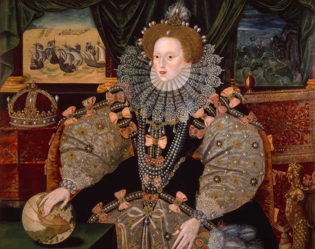 Elisabeth I. kontra Anglia / Gower alkotó: George Gower