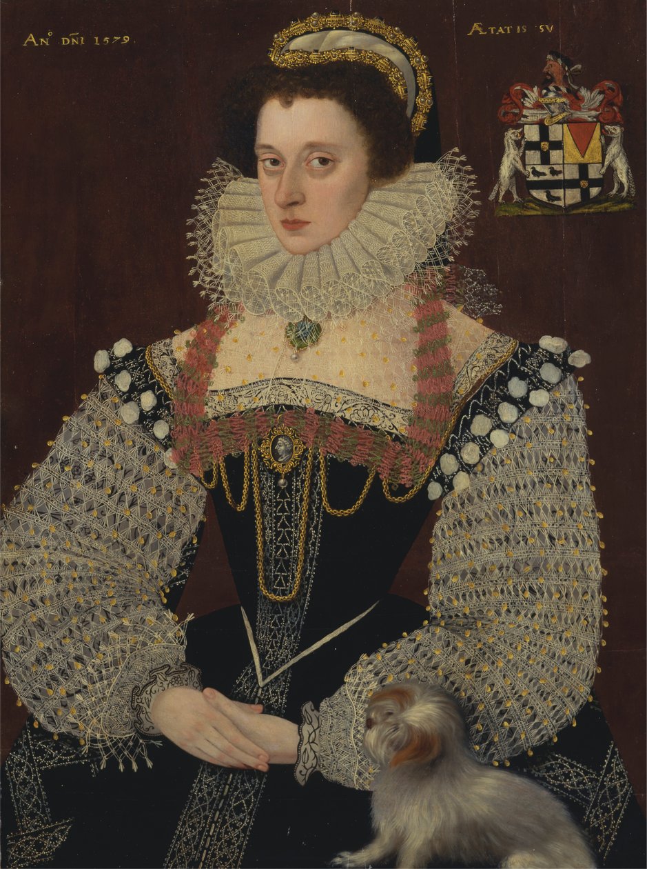 Frances, Lady Brydges (kb. 1553-1623) alkotó: George Gower