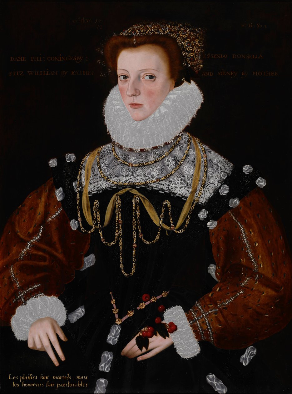 Lady Philippa Coningsby alkotó: George Gower