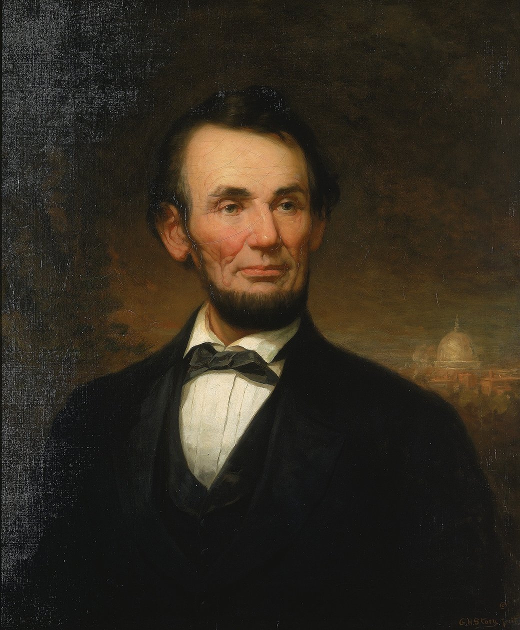 Abraham Lincoln alkotó: George H. Story