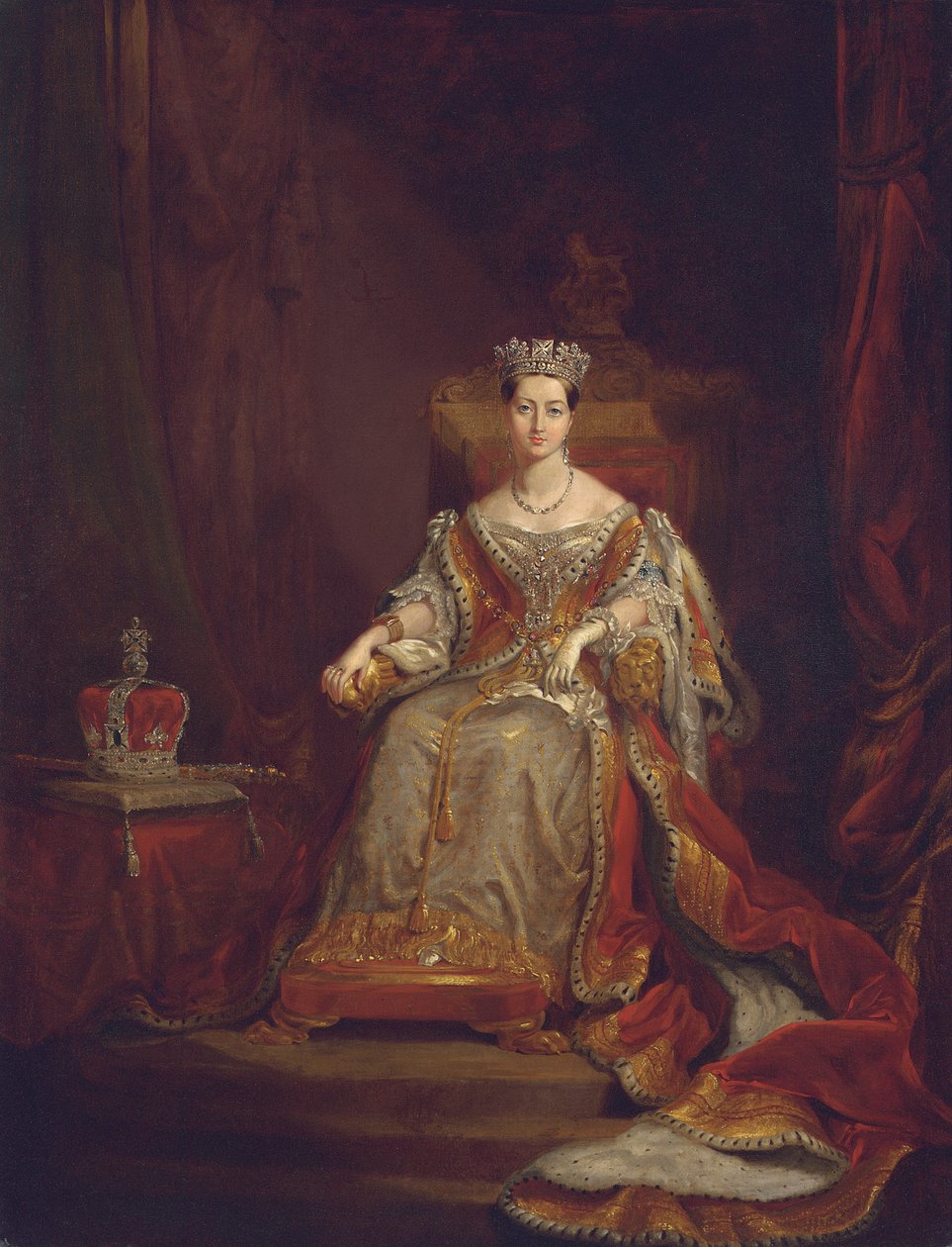 Viktória királynő, 1838 alkotó: George Hayter