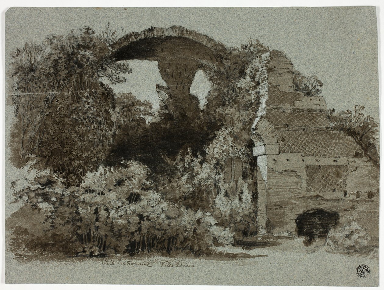 Pretoriánus szobák, Hadrianus-villa alkotó: George Hayter