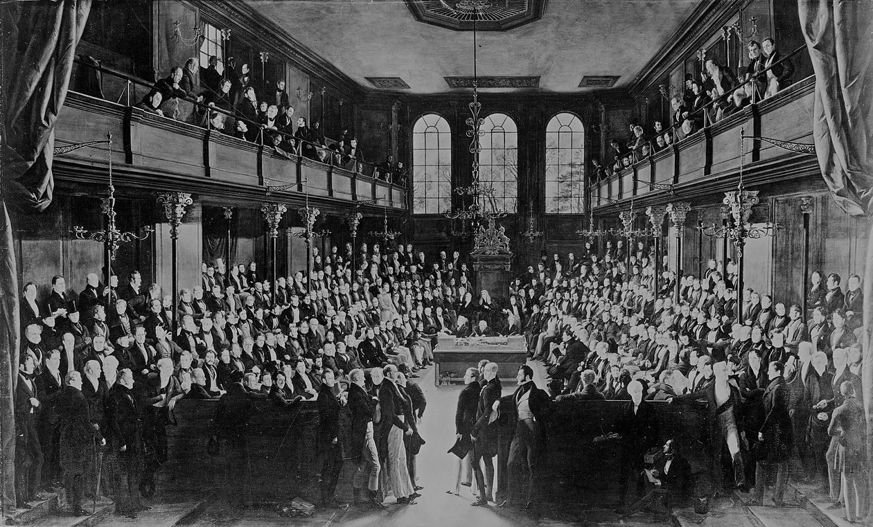 Az alsóház, 1833 alkotó: George Hayter