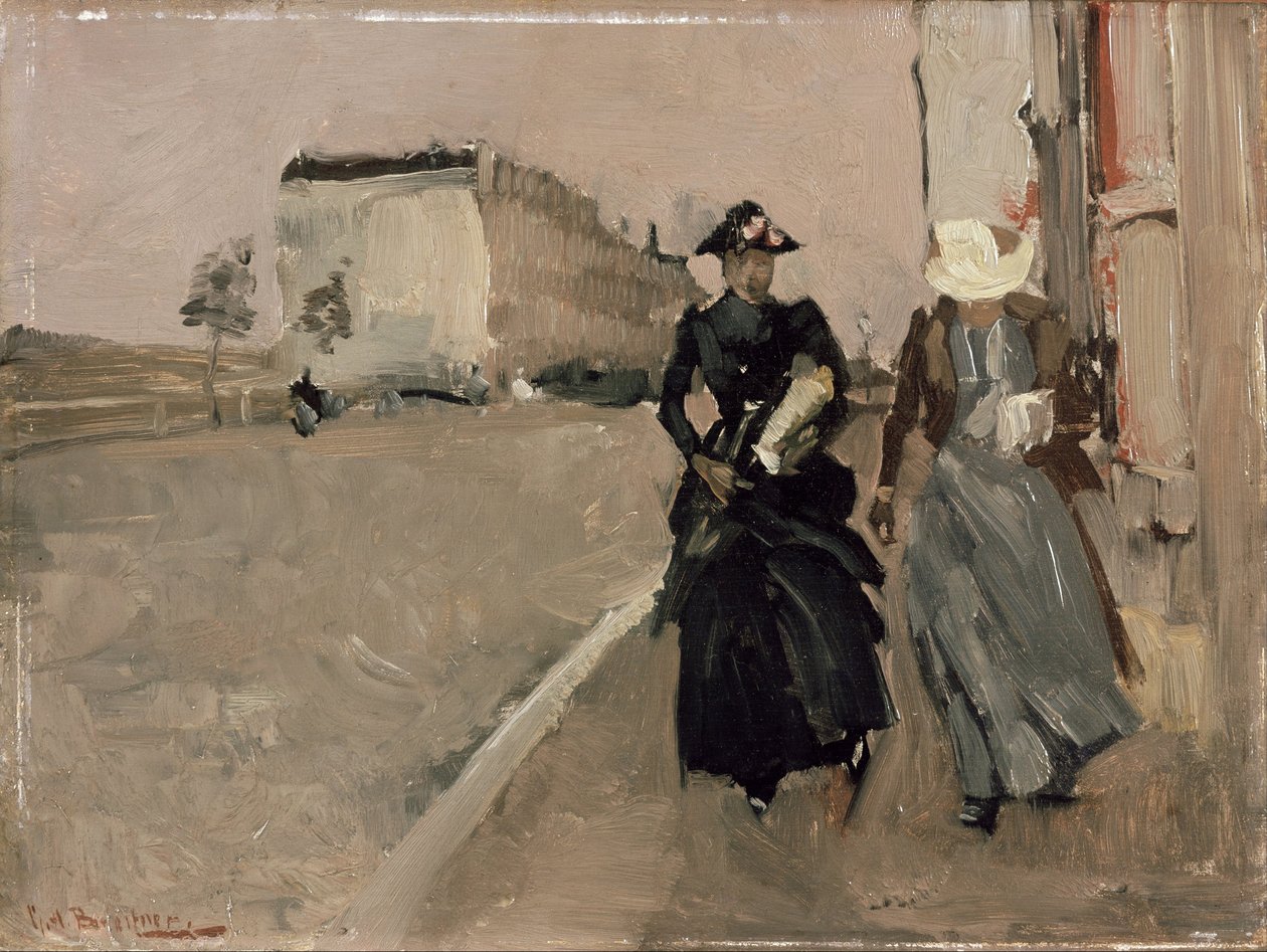 Széllökés alkotó: George Hendrik Breitner