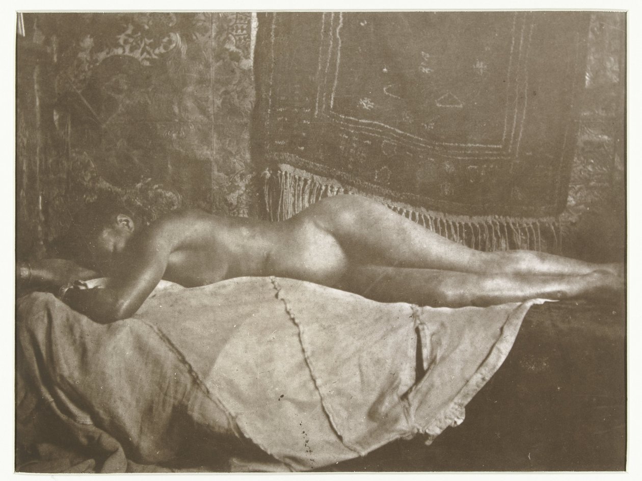Meztelenül fekve alkotó: George Hendrik Breitner