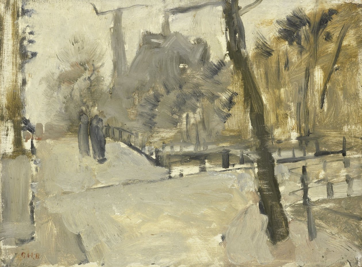 A Leidsegracht, Amszterdam alkotó: George Hendrik Breitner