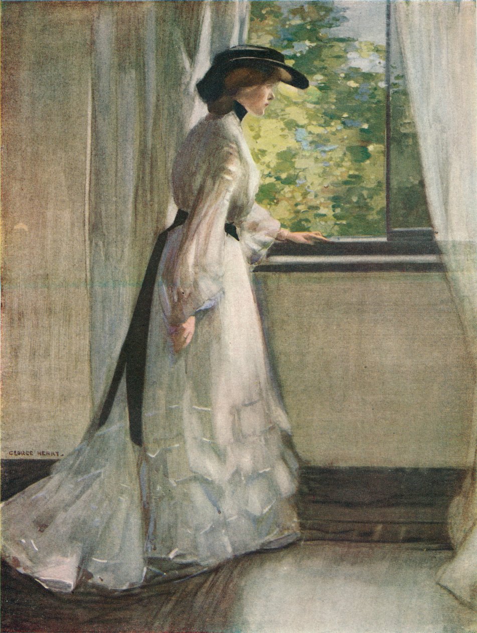 Az ablaknál, 1916 alkotó: George Henry