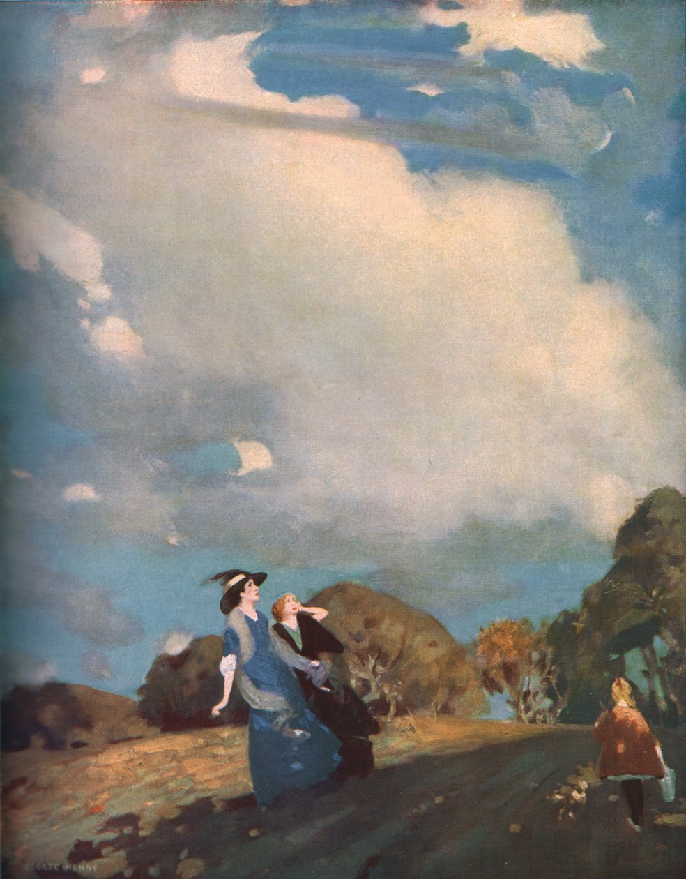 The Lark, 20. század eleje, 1930 körül. alkotó: George Henry