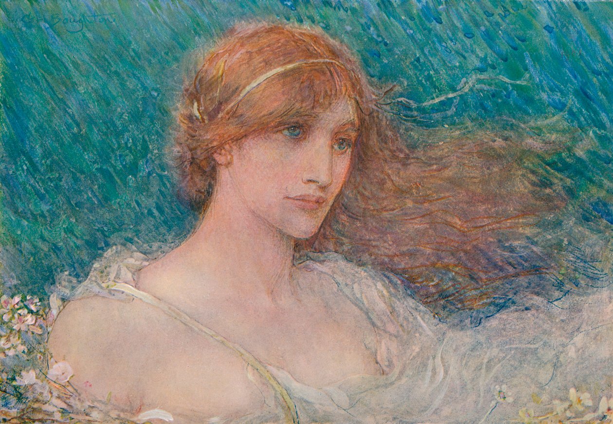 április, 1850-1905, 1906. alkotó: George Henry Boughton