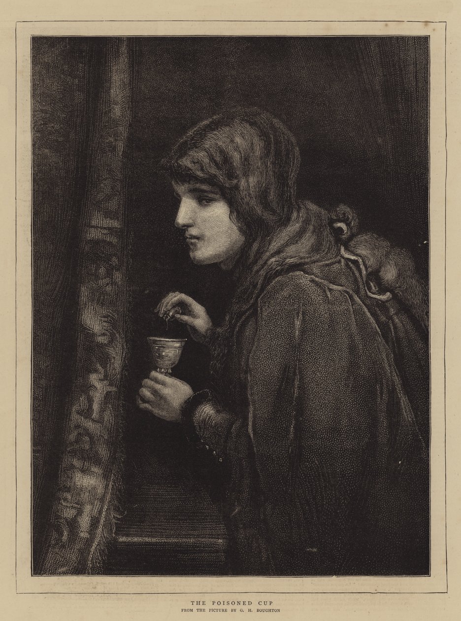 A mérgezett csésze alkotó: George Henry Boughton